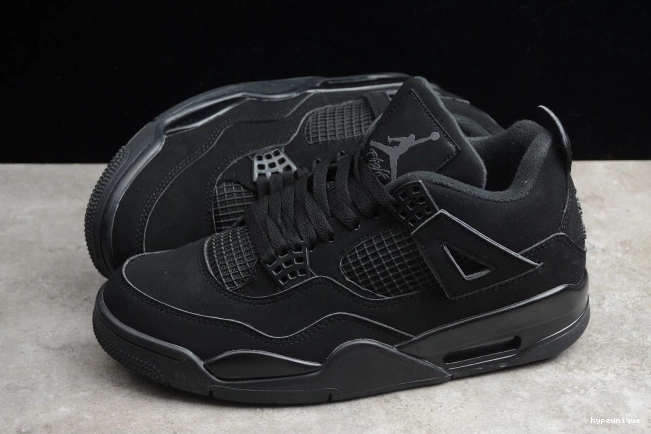 HYPE Black CU1110-010 Jordan 4 (2020) Air Cat 0821